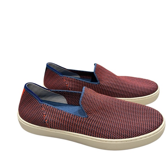 Rothy's Tangerine Triple Stitch Slip on Sneaker Retired Shoes, Sz 9 - Picture 5 of 12